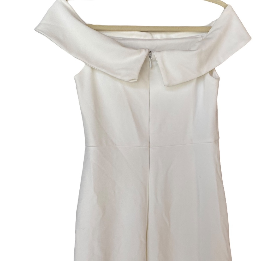 Lulus White Aveline Off The Shoulder Maxi Wedding Dress Dress Women’s Size Small - Picture 8 of 11